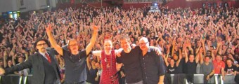Garbage with fans in Berlin