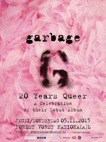 Garbage live in Brussels
